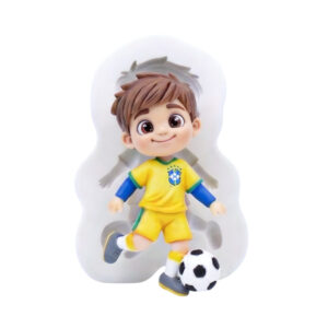 Jogador Menino em pé