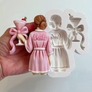 Molde de silicone Noiva