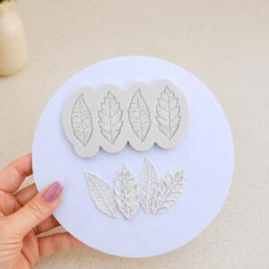 Moldes folhas de renda 1