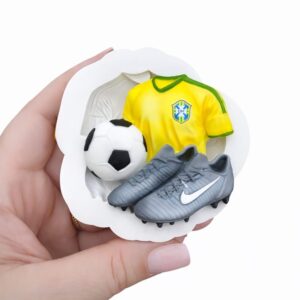 Camisa bola chuteira futebol