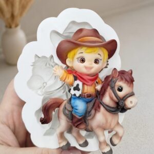 Fazendeiro com cavalo