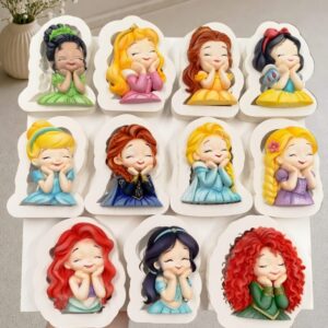 Princesas Meio Corpo Kit