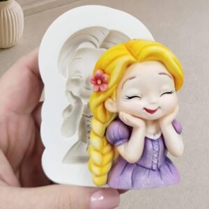 Princesa Meio Corpo Rapunzel