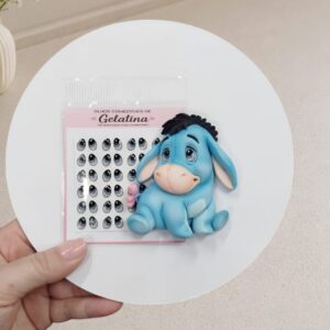 Olhos de gelatina Pooh Bisonho