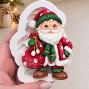 Papai Noel com saco de presente